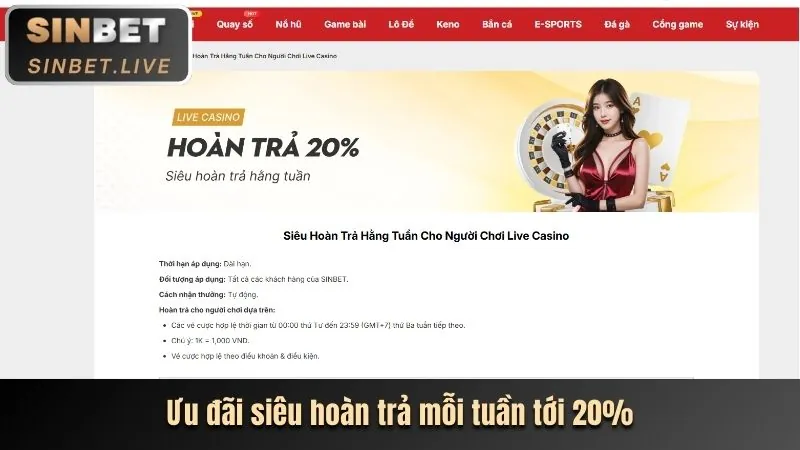 Quy trình rút tiền tại Sonbet Win